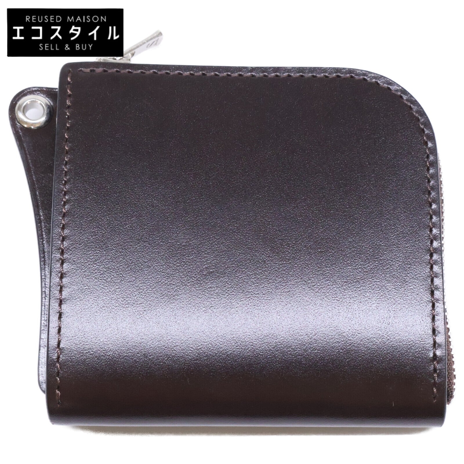 WILDSWANS ワイルドスワンズ 【美品】ALARD/SD/CH アラード サドルプルアップ L字ジップタイプウォレット コインケース