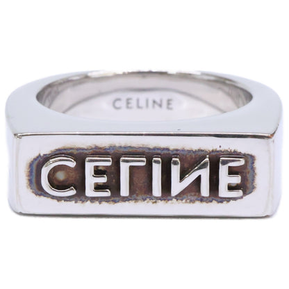CELINE セリーヌ CELINE モノクローム スタンプ リング 指輪