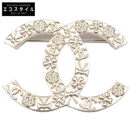 CHANEL シャネル 美品 08A マルチアイコン ココマーク ブローチ
