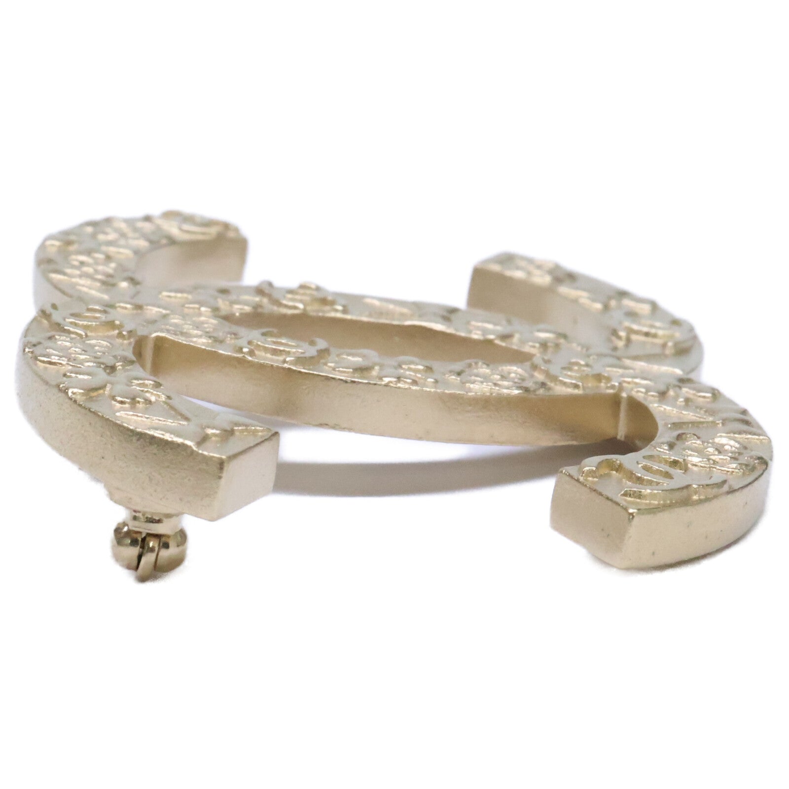 CHANEL シャネル 美品 08A マルチアイコン ココマーク ブローチ