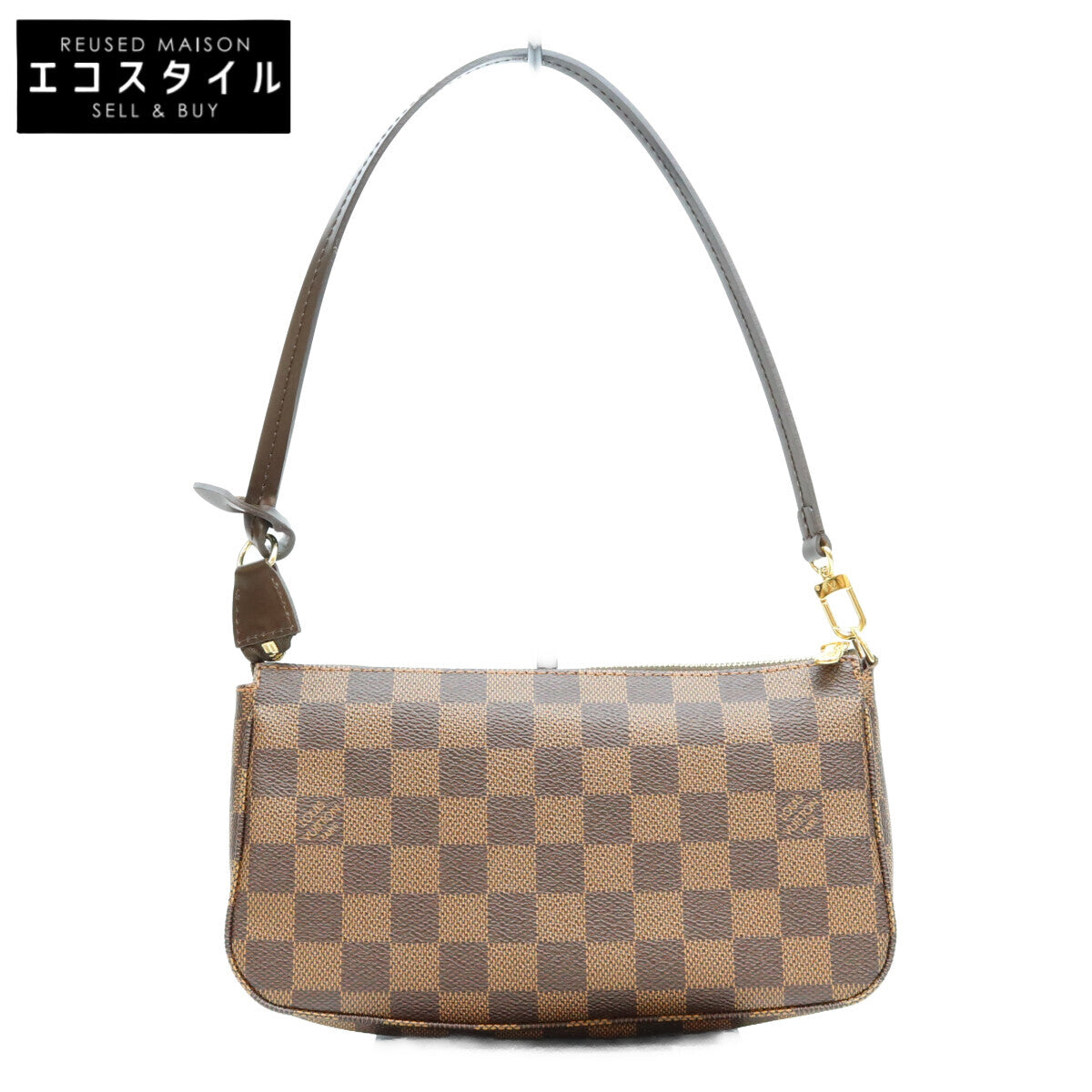 LOUIS VUITTON ルイヴィトン 14年 N41206 ダミエ ポシェットアクセソワール ポーチ ショルダーバッグ