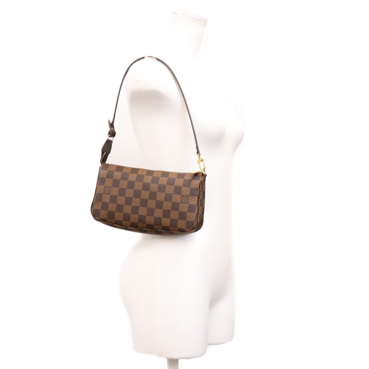 LOUIS VUITTON ルイヴィトン 14年 N41206 ダミエ ポシェットアクセソワール ポーチ ショルダーバッグ