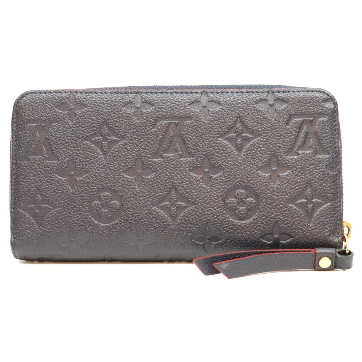 LOUIS VUITTON ルイヴィトン 19年 M62121 アンプラント マリーヌルージュ ジッピーウォレット 長財布 長財布（小銭入れあり）