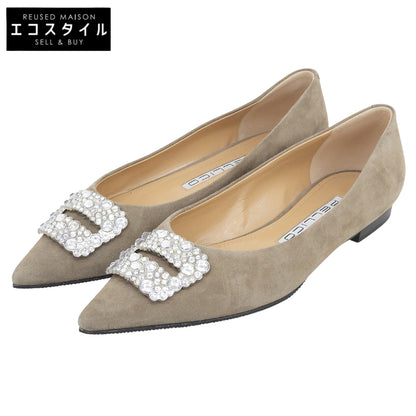 PELLICO ペリーコ 美品 ポインテッドトゥーシューズ レディース ベージュ 37 1/2 シューズ