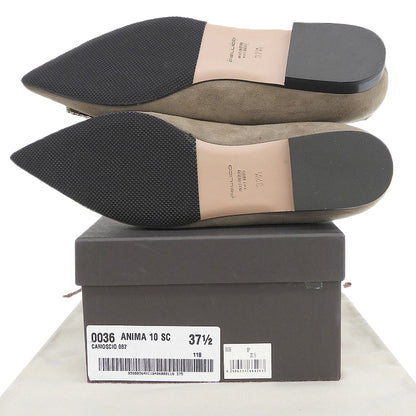 PELLICO ペリーコ 美品 ポインテッドトゥーシューズ レディース ベージュ 37 1/2 シューズ
