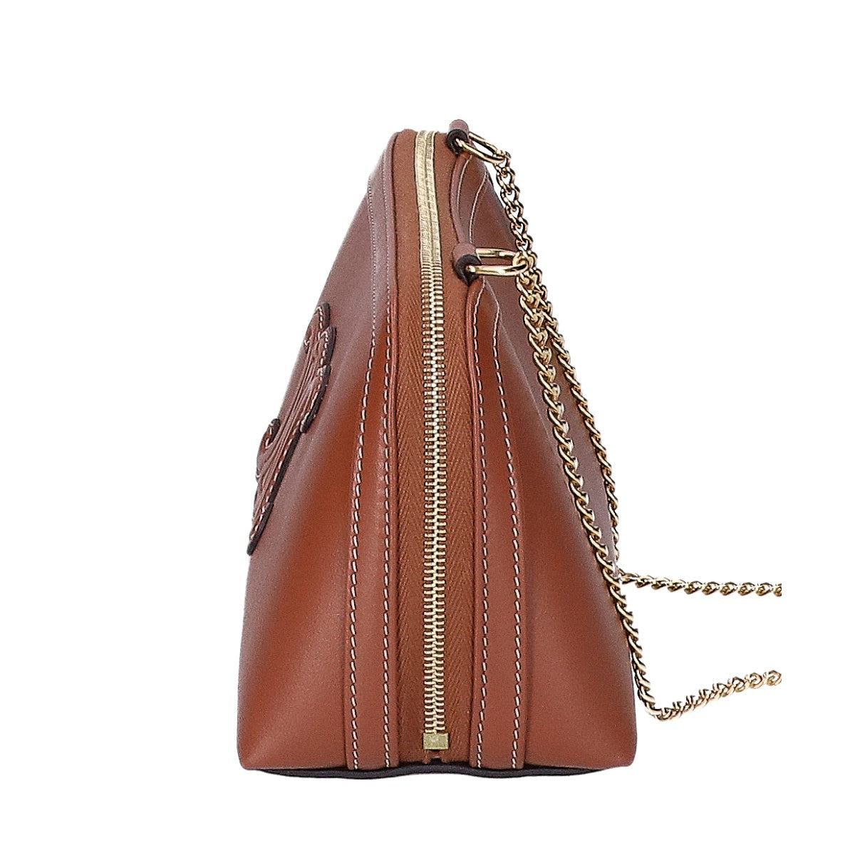 CELINE セリーヌ 10E383DR8.04LU スムースカーフスキン チェーンクラッチ ショルダーバッグ