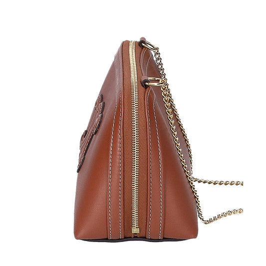 CELINE セリーヌ 10E383DR8.04LU スムースカーフスキン チェーンクラッチ ショルダーバッグ