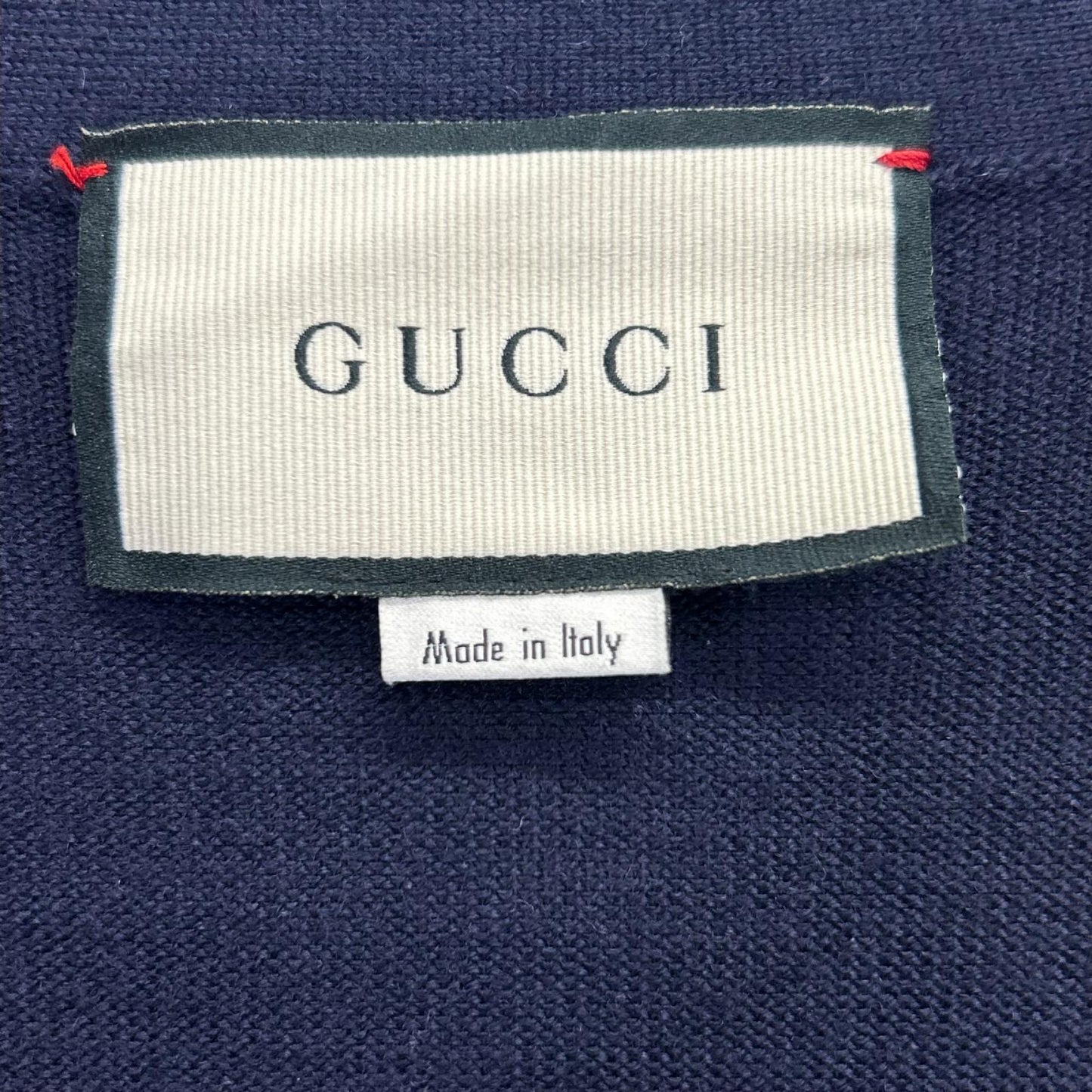 GUCCI グッチ 19SS 546276 ネイビー Gモチーフウール カーディガン トップス
