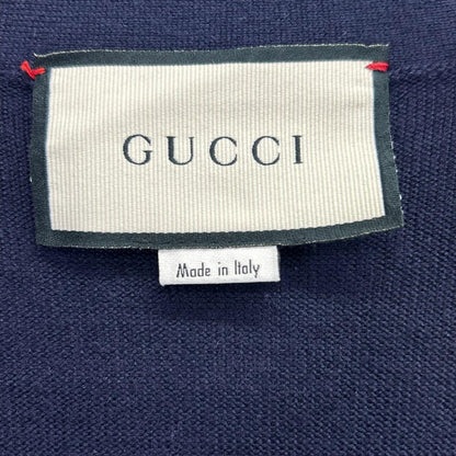GUCCI グッチ 19SS 546276 ネイビー Gモチーフウール カーディガン トップス