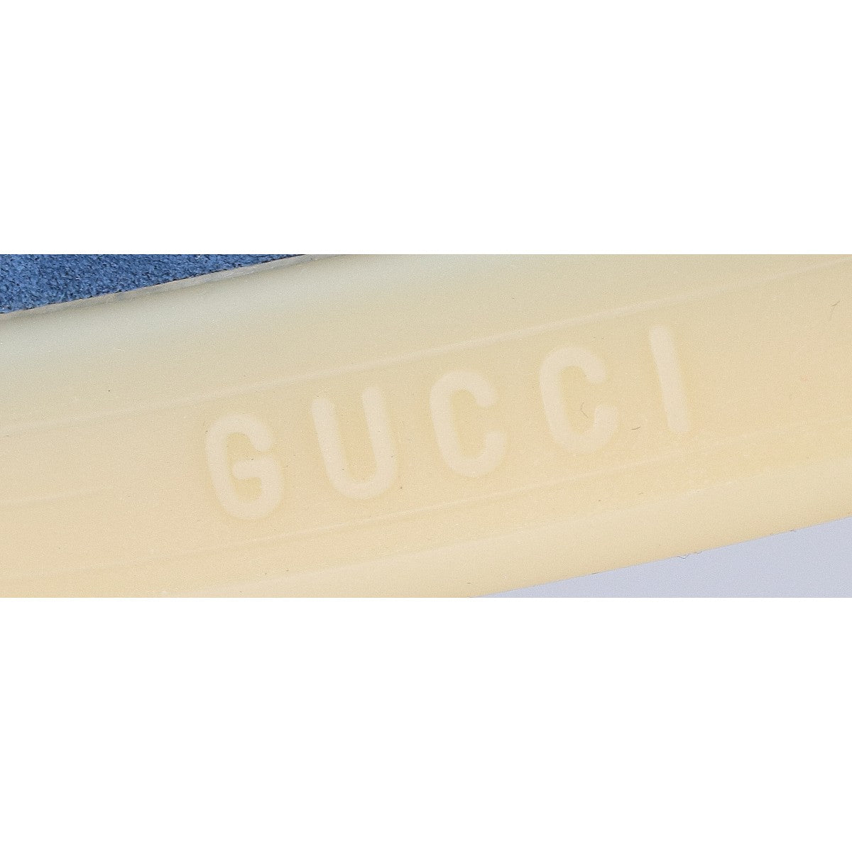 GUCCI グッチ 782672 ブルー スエード ホースビット ローファー シューズ