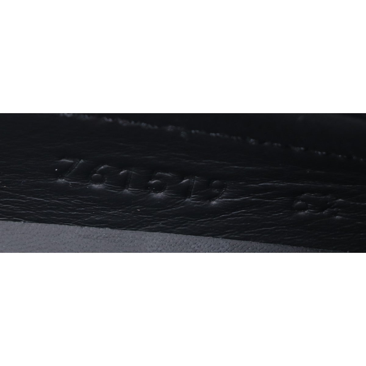 GUCCI グッチ 761519 ブラック レザー シェーリング ローファー シューズ