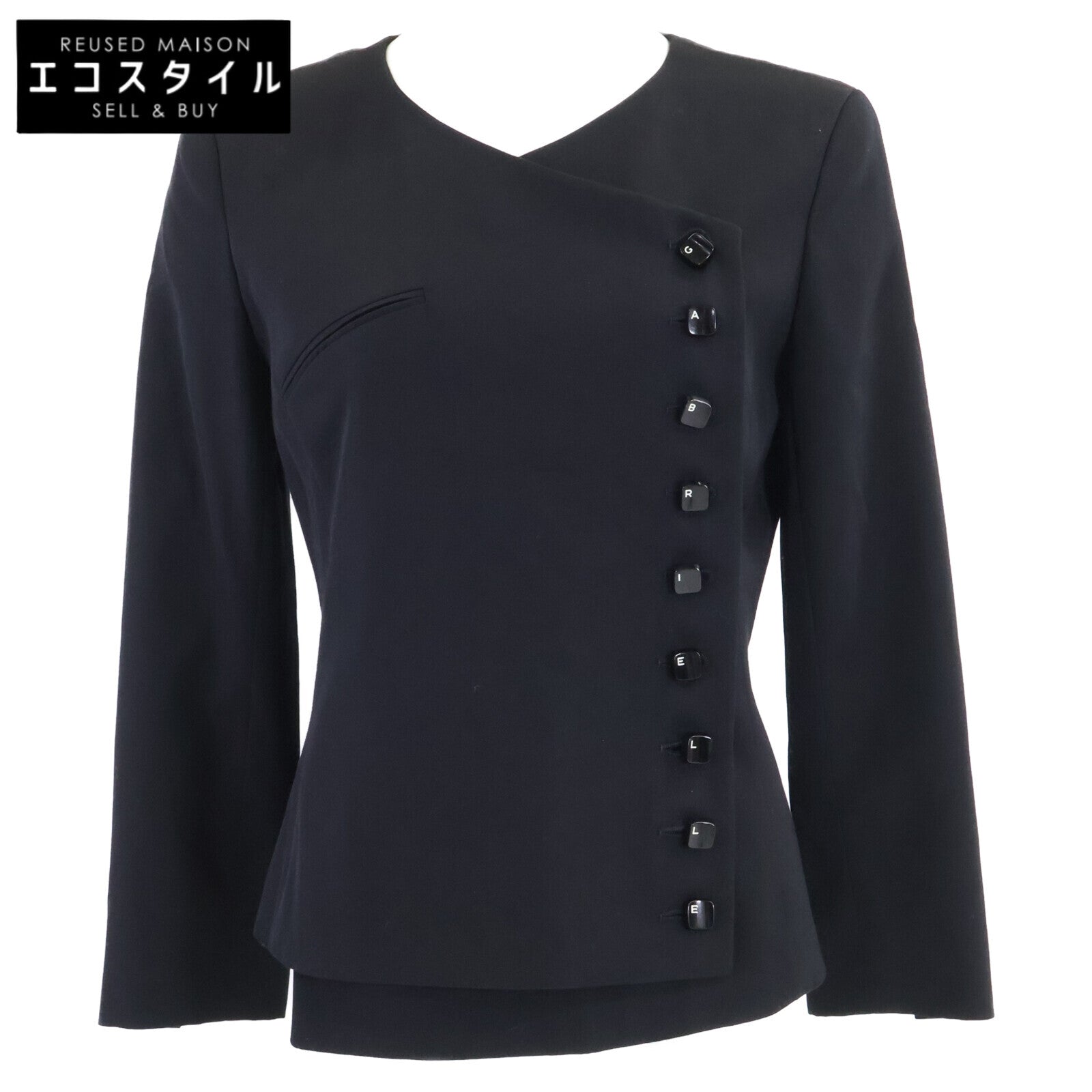 CHANEL シャネル 【国内正規】00T P15253V08543 GABRIELLEボタン ショート丈 ノーカラージャケット ジャケット