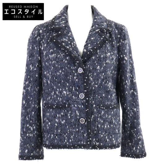 CHANEL シャネル 【国内正規】01A P18265V10470 ココマークボタン ショートジャケット ジャケット