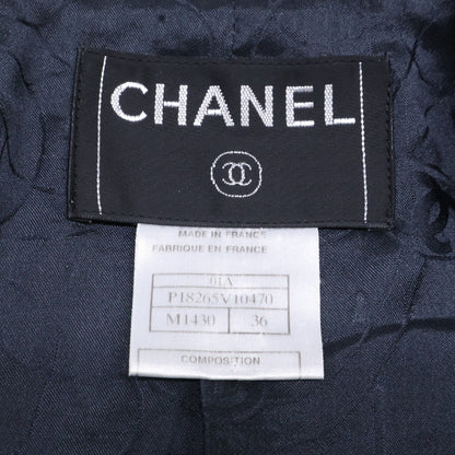 CHANEL シャネル 【国内正規】01A P18265V10470 ココマークボタン ショートジャケット ジャケット