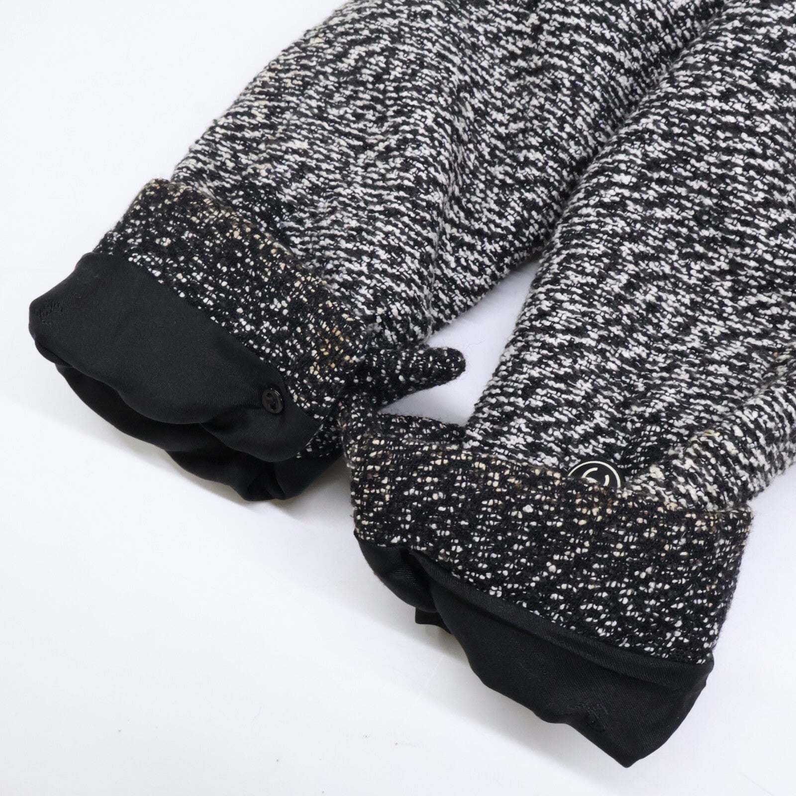CHANEL シャネル 【国内正規】97C P08662V05287 ココマークボタン ツイード ノーカラージャケット ジャケット