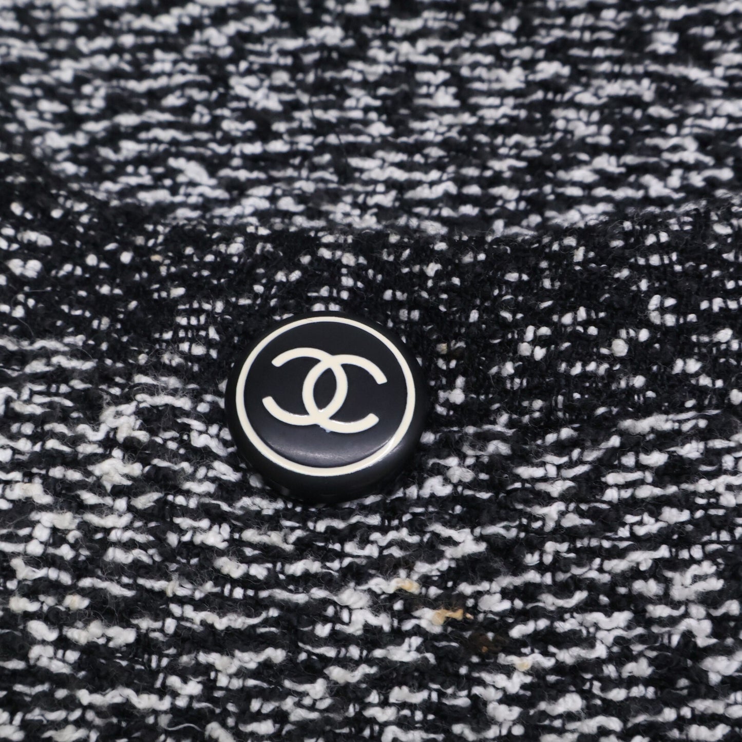 CHANEL シャネル 【国内正規】97C P08662V05287 ココマークボタン ツイード ノーカラージャケット ジャケット