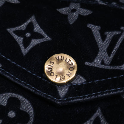 LOUIS VUITTON ルイヴィトン 【美品/国内正規/24年製】RM241M FRV HQA02W モノグラムブリーチ ベロアジャケット ジャケット