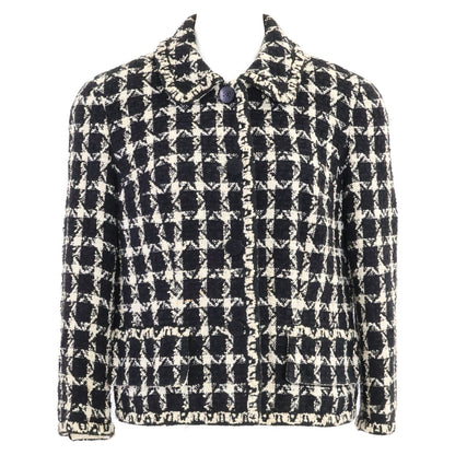 CHANEL シャネル 【国内正規】P09771V06207 ココマークボタン ツイード ジャケット ジャケット