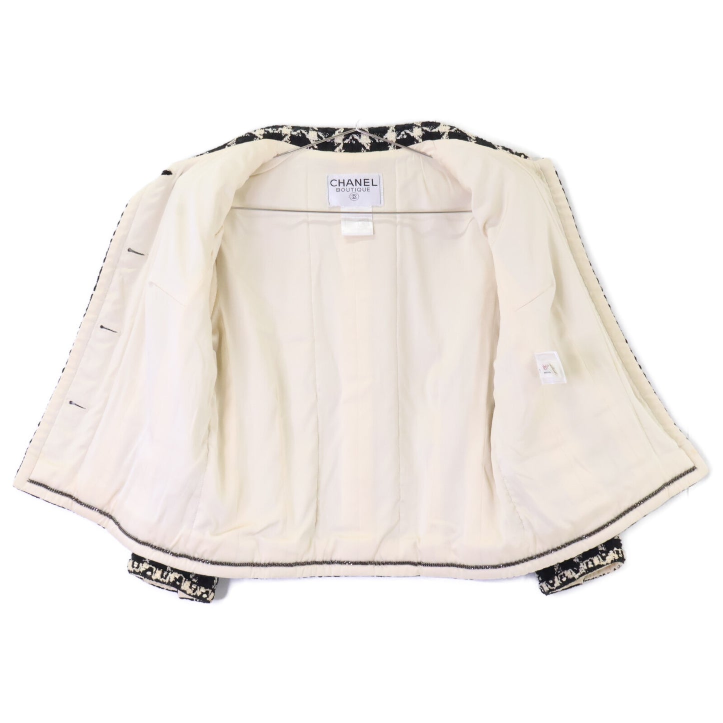 CHANEL シャネル 【国内正規】P09771V06207 ココマークボタン ツイード ジャケット ジャケット