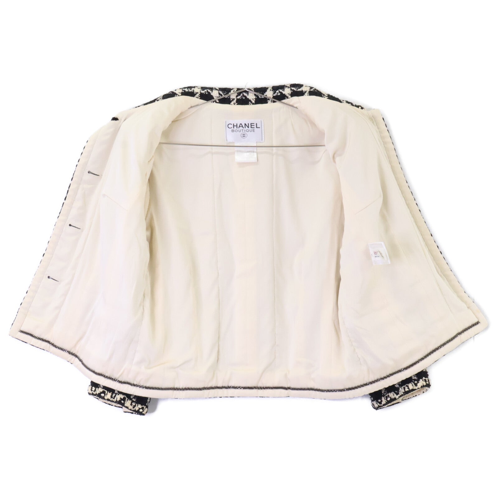 CHANEL シャネル 【国内正規】P09771V06207 ココマークボタン ツイード ジャケット ジャケット