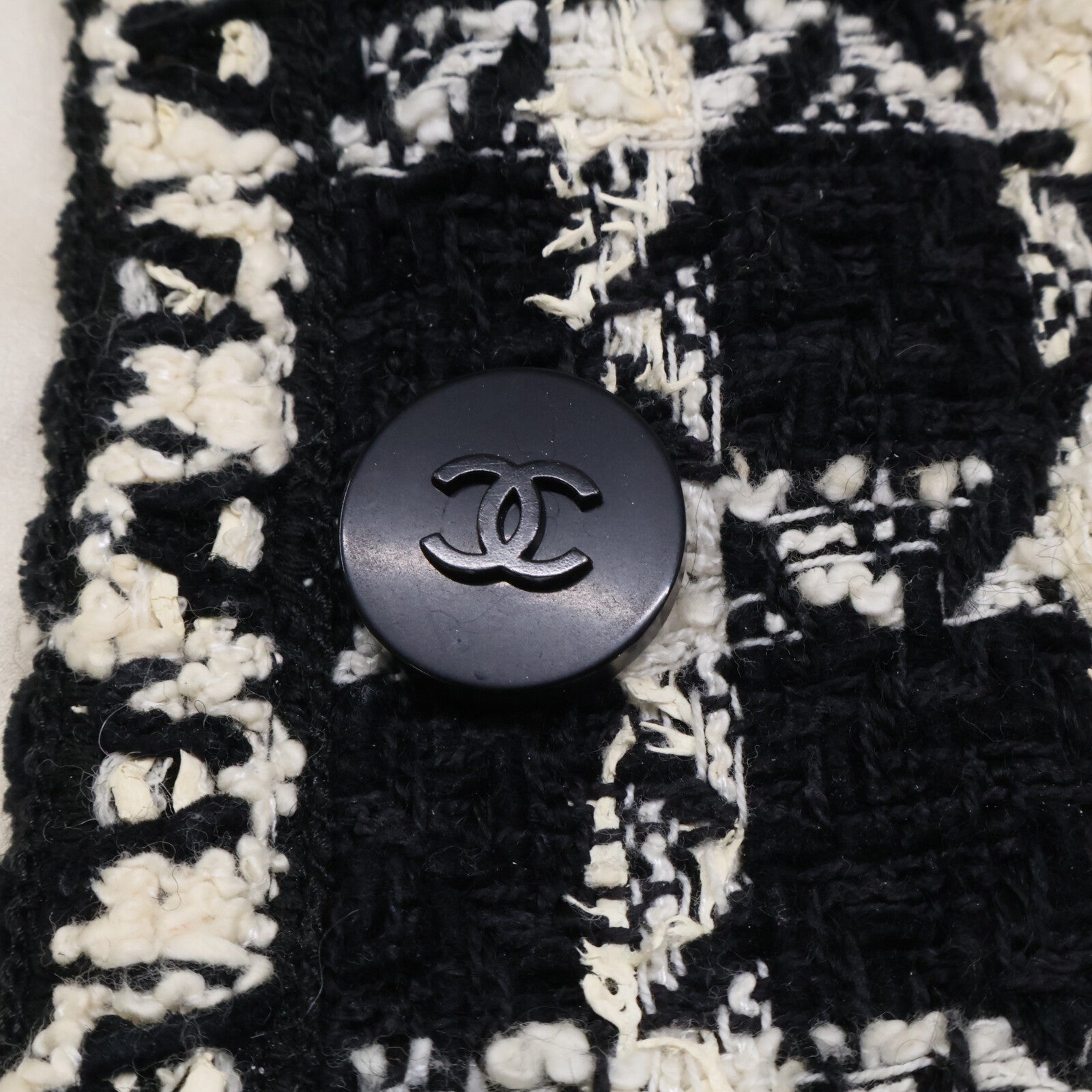 CHANEL シャネル 【国内正規】P09771V06207 ココマークボタン ツイード ジャケット ジャケット