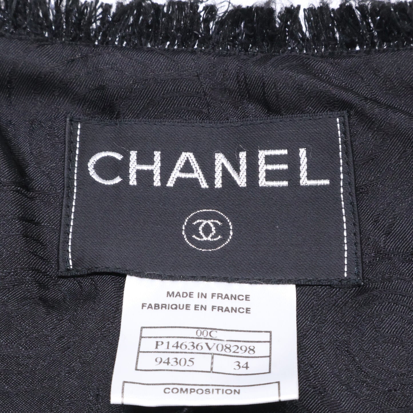 CHANEL シャネル 【国内正規】P14636V08298 スパンコール ノーカラージャケット ジャケット