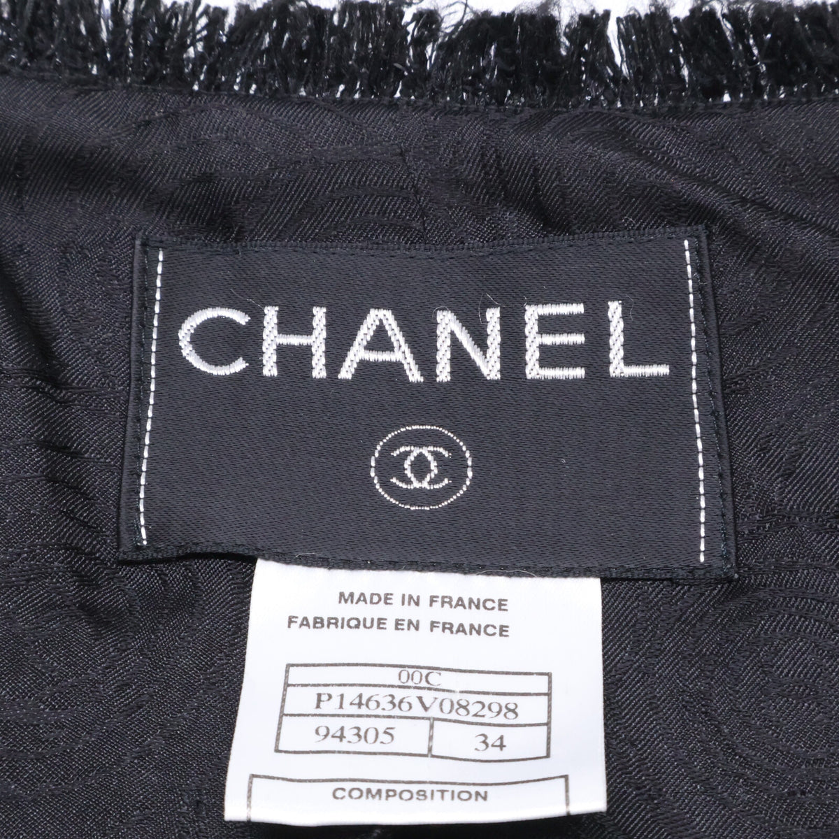 CHANEL シャネル 【国内正規】P14636V08298 スパンコール ノーカラージャケット ジャケット