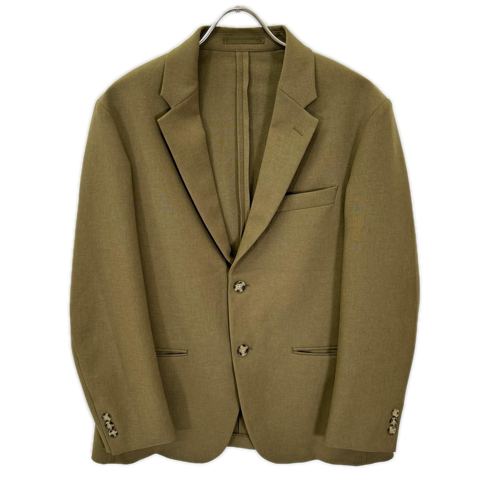 MARNI マルニ ×ユニクロ オリーブ テーラードジャケット×ワイドフィットパンツ セットアップ スーツ セットアップ