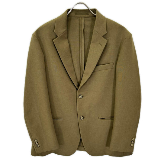 MARNI マルニ ×ユニクロ オリーブ テーラードジャケット×ワイドフィットパンツ セットアップ スーツ セットアップ