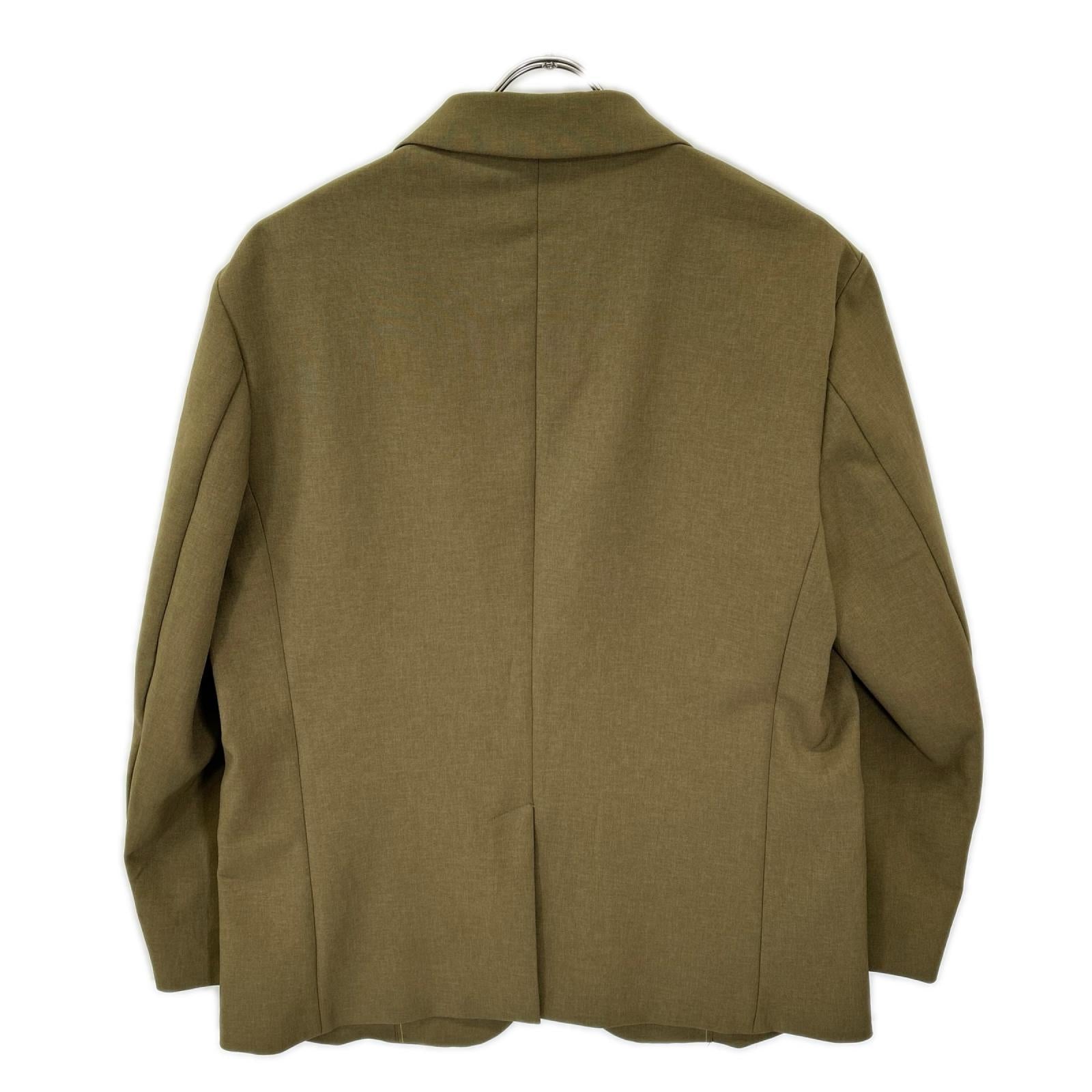 MARNI マルニ ×ユニクロ オリーブ テーラードジャケット×ワイドフィットパンツ セットアップ スーツ セットアップ