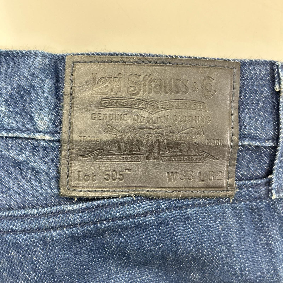 LEVI'S リーバイス PC9-A5878-0007 BLUE TAB 505 レギュラーフィットジーンズ ボトムス