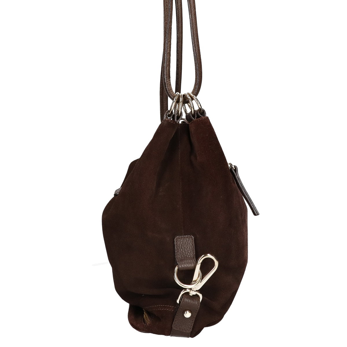 Max Mara マックスマーラ スエード/レザー ショルダーバッグ