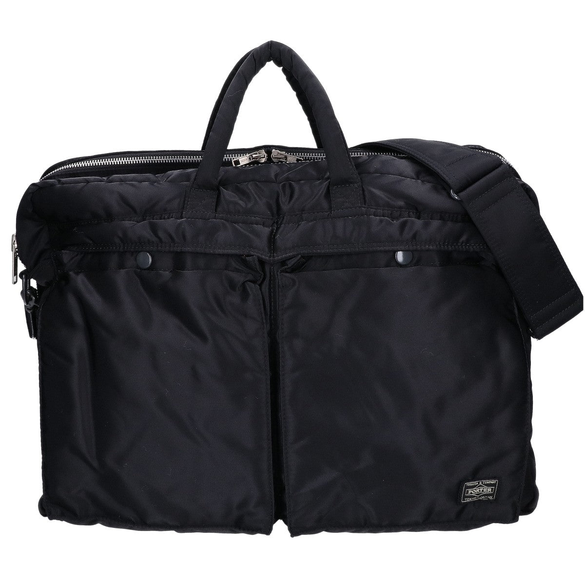 PORTER ポーター 622-15151 TANKER 2WAY DOCUMENT BAG W zip 2WAYショルダーブリーフケース ビジネスバッグ ブリーフケース