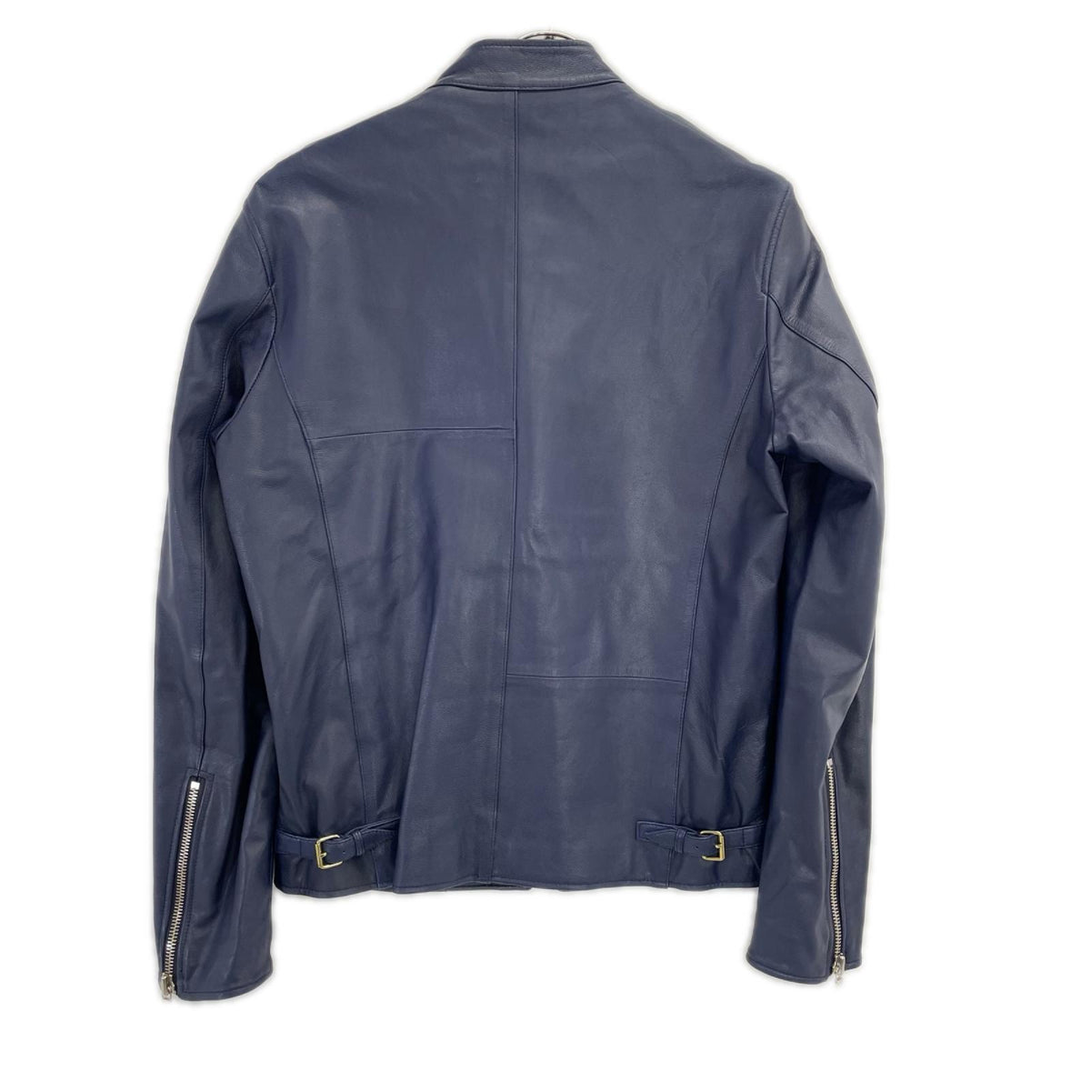 PaulSmith ポールスミス ネイビー ゴートレザー シングルライダースジャケット ジャケット