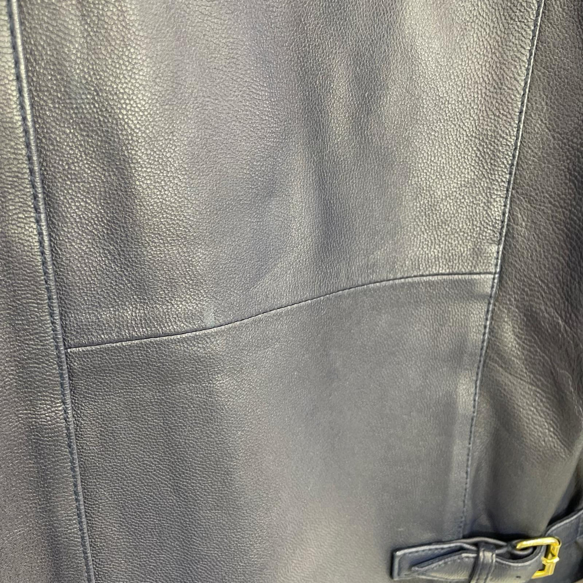 PaulSmith ポールスミス ネイビー ゴートレザー シングルライダースジャケット ジャケット
