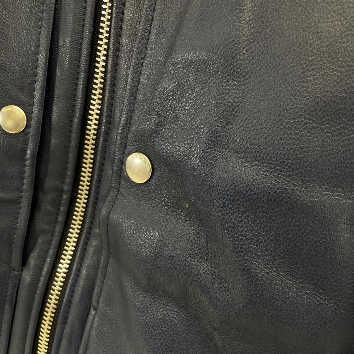PaulSmith ポールスミス ネイビー ゴートレザー シングルライダースジャケット ジャケット