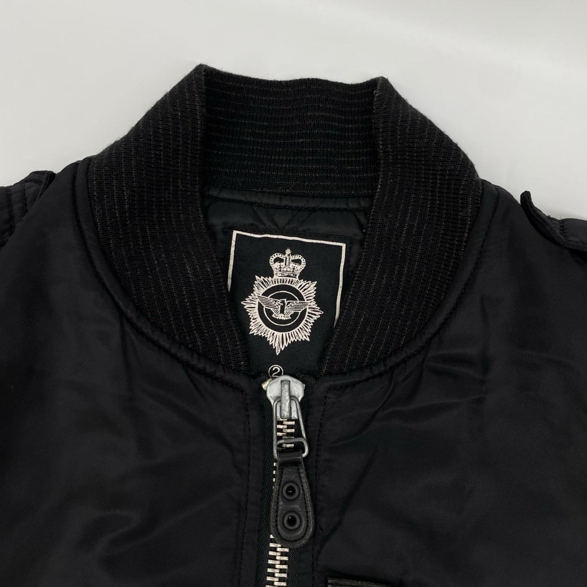 NEIGHBORHOOD ネイバーフッド ブラック ナイロン ボンバージャケット ジャケット