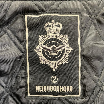 NEIGHBORHOOD ネイバーフッド ブラック ナイロン ボンバージャケット ジャケット