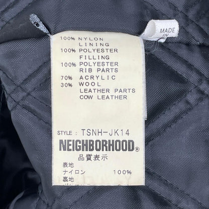 NEIGHBORHOOD ネイバーフッド ブラック ナイロン ボンバージャケット ジャケット