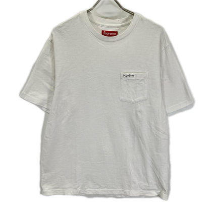 Supreme シュプリーム 24SS ホワイト コットン SS Pocket Tee ショートスリーブTシャツ トップス