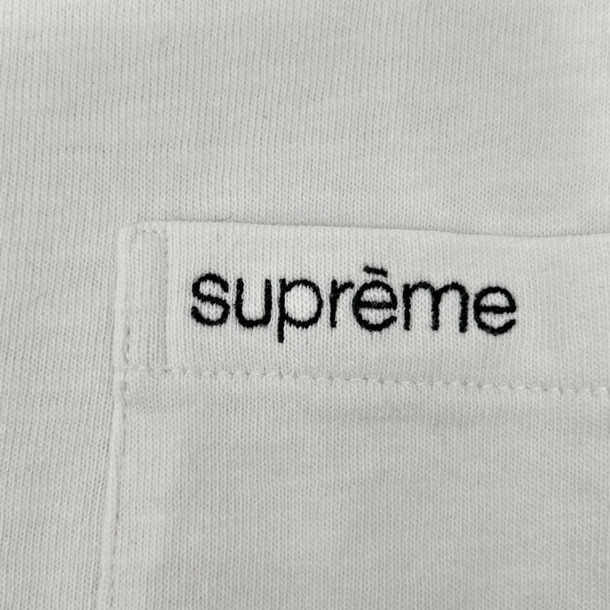 Supreme シュプリーム 24SS ホワイト コットン SS Pocket Tee ショートスリーブTシャツ トップス