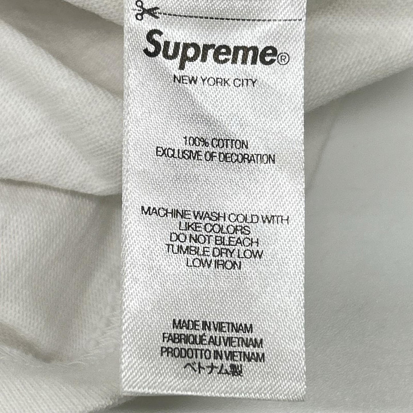 Supreme シュプリーム 24SS ホワイト コットン SS Pocket Tee ショートスリーブTシャツ トップス
