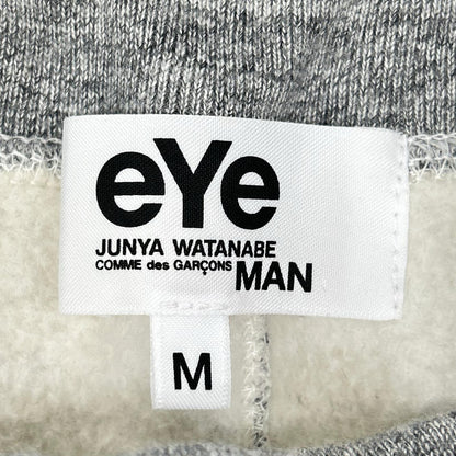 eYe JUNYA WATANABE MAN アイ ジュンヤ ワタナベ マン WP-T913 グレー コットン ポケット切替 スウェットパンツ ボトムス