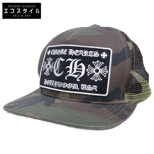 Chrome hearts クロムハーツ 【即決/国内正規】2238-304-3328 カモフラージュ トラッカー メッシュキャップ 帽子