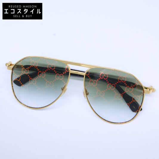 GUCCI グッチ GG1220S 004 ダブルブリッジ パイロット サングラス