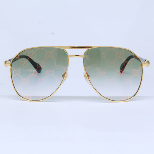 GUCCI グッチ GG1220S 004 ダブルブリッジ パイロット サングラス