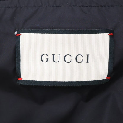 GUCCI グッチ 【美品/国内正規】598725 GGジャガード フード付ダウンジャケット ジャケット
