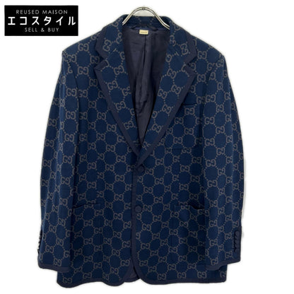 GUCCI グッチ 24SS 770398 GGコットン シングルブレスト ジャケット ジャケット
