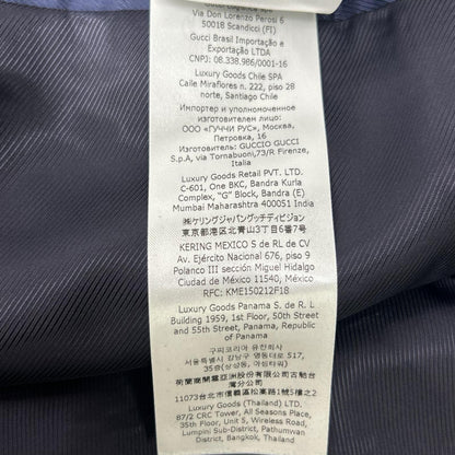 GUCCI グッチ 24SS 770398 GGコットン シングルブレスト ジャケット ジャケット