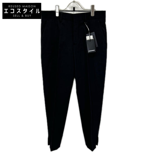 DSQUARED2 ディースクエアード S75KB0395 24年製 ブラック ウール スラックス パンツ ボトムス